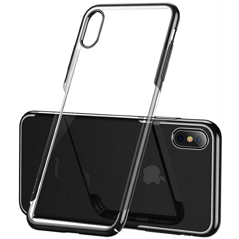 Чехол Baseus для iPhone XS Max Glitter Black (WIAPIPH65-DW01)