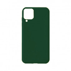 Силіконова накладка Soft Silicone Case для Samsung A12 2021 Dark Green