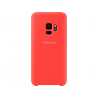 Силиконовая накладка Silicone Case для Samsung S9 2019 G960 Red