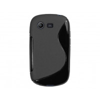 Чохол-накладка TPU cover case + пластик Samsung S5282 Black