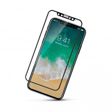 Захисне скло 3D Matte для iPhone X/XS Black