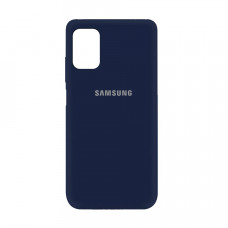 Силиконовая накладка Silicone Case для Samsung M51/M515 2020 Dark Blue