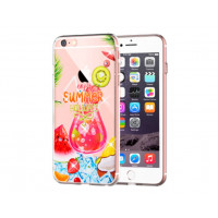 Силіконова накладка Diamond Silicon Cocktail-series iPhone 5/5S Summer Cocktails