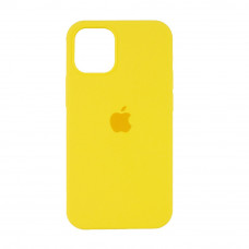 Силіконова накладка Silicone Case Full для iPhone 13 Pro Max Canary Yellow