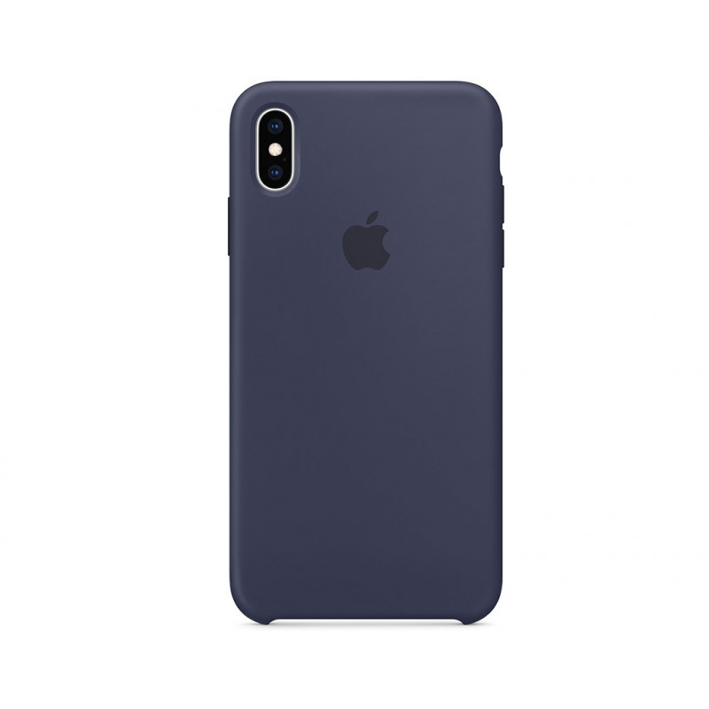 Силіконова накладка для iPhone X/XS Silicone Case Midnight Blue