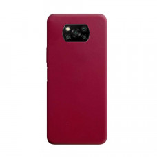 Силіконова накладка Silicone Case для Xiaomi Poco X3 Cherri