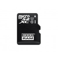 Карта памяти MicroSDXC 64GB UHS-I Class 10 GOODRAM + SD-adapter (M1AA-0640R11)