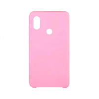 Силіконова накладка Silicone Case для Xiaomi Redmi 6 Pro Mi A2 Pink