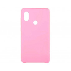 Силіконова накладка Silicone Case для Xiaomi Redmi 6 Pro Mi A2 Pink