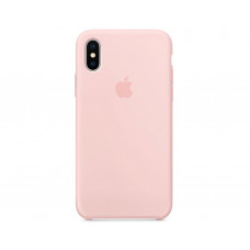 Силіконова накладка Silicone Case для iPhone XS Max Light pink