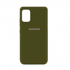Силіконова накладка Silicone Case для Samsung A31/A315 2020 Deep Olive