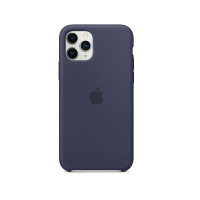 Силіконова накладка Silicone Case для iPhone 11 Pro Max Dark Blue