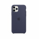 Силіконова накладка Silicone Case для iPhone 11 Pro Max Dark Blue