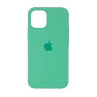 Силіконова накладка Silicone Case Full для iPhone 13 Pro Max Spearmint