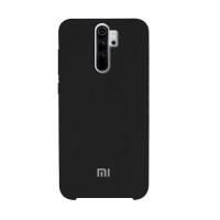 Силіконова накладка Silicone Case для Xiaomi Redmi Note 8 Pro Black