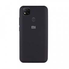 Силиконовая накладка Soft Silicone Case для Xiaomi Redmi 9C Black