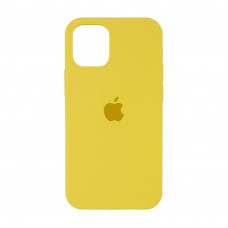 Силіконова накладка Silicone Case Full для iPhone 13 Pro Yellow