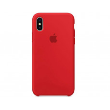 Силіконова накладка Silicone Case для iPhone XS Max Red