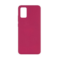 Силіконова накладка Silicone Case для Samsung A02S/A025 2021 Rose Red