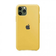 Силіконова накладка Silicone Case для iPhone 11 Pro Gold