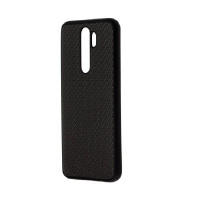 Накладка карбоновая Kevlar для Xiaomi Redmi Note 8 Pro Black
