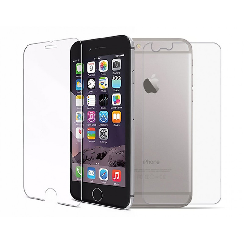 Защитное стекло Apple iPhone 4/4S Front and Back