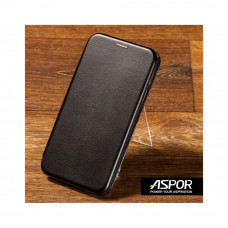 Чехол-книжка Aspor для Xiaomi Redmi Note 8T Leather Black