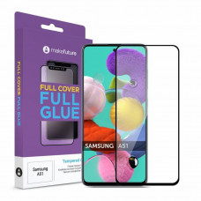 Защитное стекло Full Glue для Samsung A51/A515 5D Black