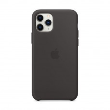 Силіконова накладка Silicone Case для iPhone 11 Pro Black