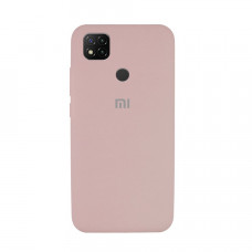 Силиконовая накладка Soft Silicone Case для Xiaomi Redmi 9C Powder