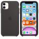 Силіконова накладка Silicone Case для iPhone 11 Black