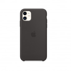 Силіконова накладка Silicone Case для iPhone 11 Black