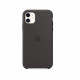 Силіконова накладка Silicone Case для iPhone 11 Black