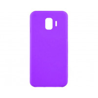 Силиконовая накладка iNavi Simple Color для Samsung J4 2018 J400 Lavender