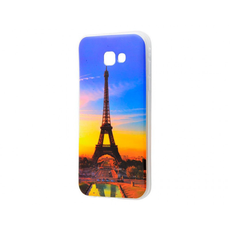 Силиконовая накладка Samsung A5 A520 IMD Eiffel Tower