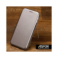 Чохол-книжка Aspor для Xiaomi Redmi Note 7 Leather Graphite