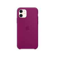 Силіконова накладка Silicone Case для iPhone 11 Rose Red