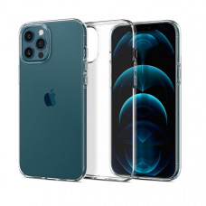 Силіконова накладка WS для iPhone 12 Pro Max Transparent