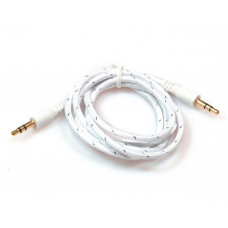 Кабель AUX 1m White