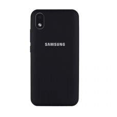 Силиконовая накладка Graphite для Samsung A01/A013 2020 Black