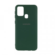 Силіконова накладка Soft Silicone Case для Samsung M31/M315 2020 Dark Green