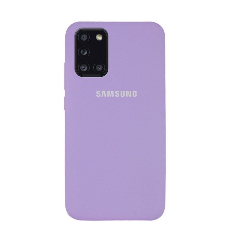 Силіконова накладка Soft Silicone Case для Samsung A31/A315 2020 Lilac