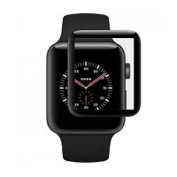 Защитное стекло 10D PET + PMMA для Apple Watch 40 mm black