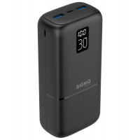 Power Bank Sigma X-Power SI30A3QL 30000mAh Black (4827798423912)
