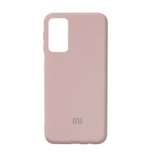Силіконова накладка Silicone Case для Xiaomi Redmi Note 10 Pro Pink Sand