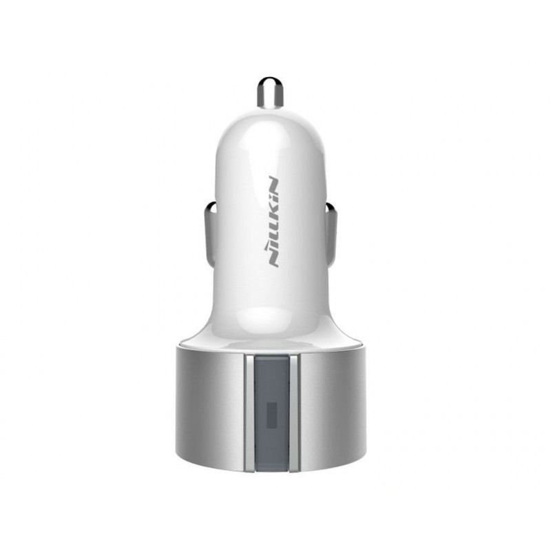 Автомобильное зарядное устройство Nillkin Vigor Car Charger 3.4 A Silver
