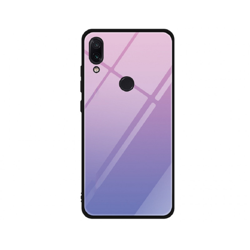 Силіконова накладка Gradient Glass для Xiaomi Redmi 7 Violet