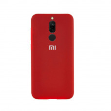 Силіконова накладка Silicone Case для Xiaomi Redmi 8 Red