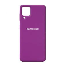 Силіконова накладка Silicone Case для Samsung A22/A225 2021 Purple
