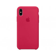 Силіконова накладка для iPhone X/XS Silicone Case Rose